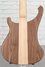Apr 2021 Rickenbacker 4003/5 S, Natural Walnut: Body - Rear