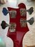 Rickenbacker 4003/4 Mod, Ruby: Headstock - Rear
