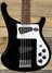 Rickenbacker 4003/5 S, Jetglo: Body - Front