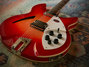 Rickenbacker 360/12 C63, Fireglo: Close up - Free
