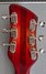 Rickenbacker 381/6 V69, Fireglo: Headstock - Rear