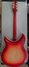 Rickenbacker 381/6 V69, Fireglo: Full Instrument - Rear