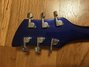 Rickenbacker 620/6 , Midnightblue: Headstock - Rear