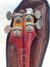 Rickenbacker 4001/4 , Fireglo: Headstock - Rear