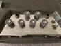 Rickenbacker M-30/amp Ek-O-Sound, Gray: Headstock