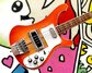 Rickenbacker 4001/4 Mod, Fireglo: Body - Front