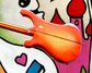 Aug 1974 Rickenbacker 4001/4 Mod, Fireglo: Body - Rear