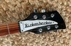 Rickenbacker 620/6 , Jetglo: Headstock
