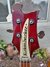 Rickenbacker 4001/4 Mod, Burgundy: Headstock