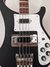 Rickenbacker 4003/4 , Matte Black: Body - Front