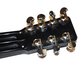 Rickenbacker B/7 Mod, Black: Headstock - Rear