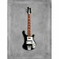 Rickenbacker 4001/4 , Jetglo: Close up - Free