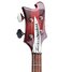 Rickenbacker 4001/4 C64, Fireglo: Headstock