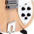 Rickenbacker 1993/12 Plus, Mapleglo: Close up - Free