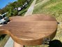 Jun 2019 Rickenbacker 330/6 , Natural Walnut: Body - Rear