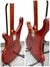Mar 1974 Rickenbacker 480/6 Mod, Burgundy: Body - Rear