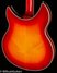 May 2021 Rickenbacker 4005/4 XC 90th Anniversary, Amber Fireglo: Body - Rear