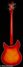 Rickenbacker 4005/4 XC 90th Anniversary, Amber Fireglo: Full Instrument - Rear