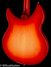 May 2021 Rickenbacker 330/12 , Fireglo: Body - Rear