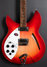 Rickenbacker 330/6 , Fireglo: Body - Front