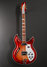 Rickenbacker 381/6 V69, Fireglo: Full Instrument - Front