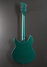 Rickenbacker 330/6 , Turquoise: Full Instrument - Rear