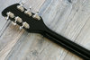 Rickenbacker 350/6 V63, Jetglo: Headstock - Rear
