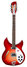 May 2021 Rickenbacker 330/12 , Fireglo: Full Instrument - Front