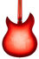 Nov 2008 Rickenbacker 330/6 , Fireglo: Body - Rear