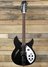 Rickenbacker 330/12 , Matte Black: Full Instrument - Front
