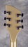 Rickenbacker 620/6 , Desert Gold: Headstock - Rear