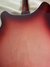 Dec 1966 Rickenbacker 360/12 Mod, Fireglo: Body - Rear