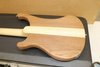Jan 2020 Rickenbacker 4003/4 S, Natural Walnut: Body - Rear