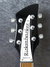 Rickenbacker 620/6 , Jetglo: Headstock