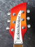 Rickenbacker 620/6 , Fireglo: Headstock