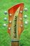 Rickenbacker 365/6 Capri, Fireglo: Headstock