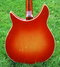 Dec 1958 Rickenbacker 365/6 Capri, Fireglo: Body - Rear
