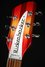 Rickenbacker 330/6 , Fireglo: Headstock