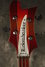 Rickenbacker 4003/4 , Fireglo: Headstock
