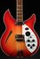 Rickenbacker 4005/4 XC 90th Anniversary, Amber Fireglo: Body - Front