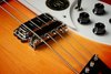 Rickenbacker 4005/4 XC 90th Anniversary, Amber Fireglo: Close up - Free2
