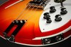 Rickenbacker 4005/4 XC 90th Anniversary, Amber Fireglo: Close up - Free