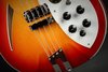 Rickenbacker 4005/4 XC 90th Anniversary, Amber Fireglo: Close up - Free2