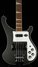 Rickenbacker 4003/4 , Matte Black: Body - Front
