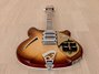 Rickenbacker 370/6 SPC, Satin Autumnglo: Close up - Free2