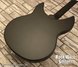 May 2021 Rickenbacker 330/12 , Matte Black: Body - Rear