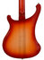 Jan 2021 Rickenbacker 4003/4 , Fireglo: Body - Rear