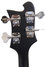 Rickenbacker 4003/4 , Matte Black: Headstock - Rear