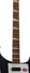 Rickenbacker 4003/4 , Matte Black: Neck - Front
