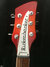 Rickenbacker 620/6 , Fireglo: Headstock
